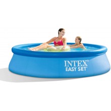 Надувной круглый бассейн Intex Easy Set 244x61 см с фильтром, арт. 28108