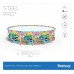 Каркасный круглый бассейн Bestway Steel Pro MAX с рисунком 274x66 см, арт. 5612F