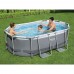 Каркасный овальный бассейн Bestway Power Steel 305x200x84 см с фильтром, арт. 5614A