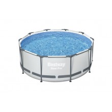 Каркасный круглый бассейн Bestway Steel Pro MAX 305x100 см, арт. 5617N