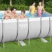 Каркасный прямоугольный бассейн Bestway 412x201x122 см с песчаным фильтром и лестницей, арт. 56457