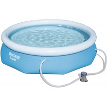 Надувной круглый бассейн Bestway Fast Set 305x76 см с фильтром, арт. 57270