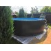 Морозоустойчивый круглый бассейн Лагуна 549х125 см, арт. ТМ240/54911 (расцветка темный шоколад)