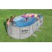 Каркасный овальный бассейн Bestway Swim Vista 549x274x122 см с фильтром и аксессуарами, арт. 56716