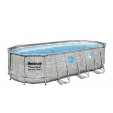 Каркасный овальный бассейн Bestway Swim Vista 549x274x122 см с фильтром и аксессуарами, арт. 56716