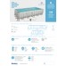 Каркасный прямоугольный бассейн Bestway 671x366x132 см с фильтром и аксессуарами, арт. 56470/56272