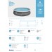 Надувной круглый бассейн Bestway Fast Set 457x107 см с фильтром и лестницей, арт. 57372