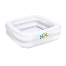 Надувной детский бассейн Квадрат Bestway 86x86x25 см, арт. 51116
