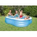 Надувной детский бассейн Семейный Intex 229x229x56 см, арт. 57495