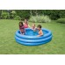 Надувной детский бассейн IIntex Crystal Blue 168x38 см, арт. 58446