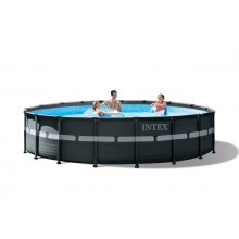 Каркасный круглый бассейн Intex Ultra XTR 549x132 см с песчаным фильтром и аксессуарами, арт. 26330