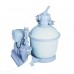 Морозоустойчивый овальный бассейн Bestway Hydrium 740х360х120 см с песчаным фильтром и аксессуарами, арт. 56604