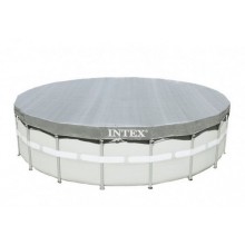 Тент на круглый каркасный бассейн 488 см Intex (защита от ультрафиолета) 28040