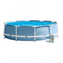 Каркасный круглый бассейн Intex Prism Frame 305x76 см с фильтром, арт. 26702