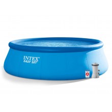 Надувной круглый бассейн Intex Easy Set 457x84 см с фильтром, арт. 28158